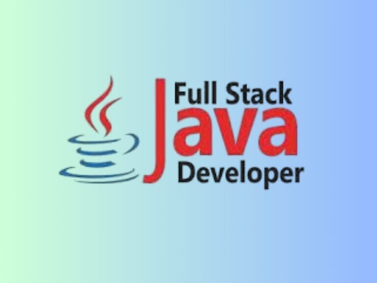 Java Full Stack Developer Course